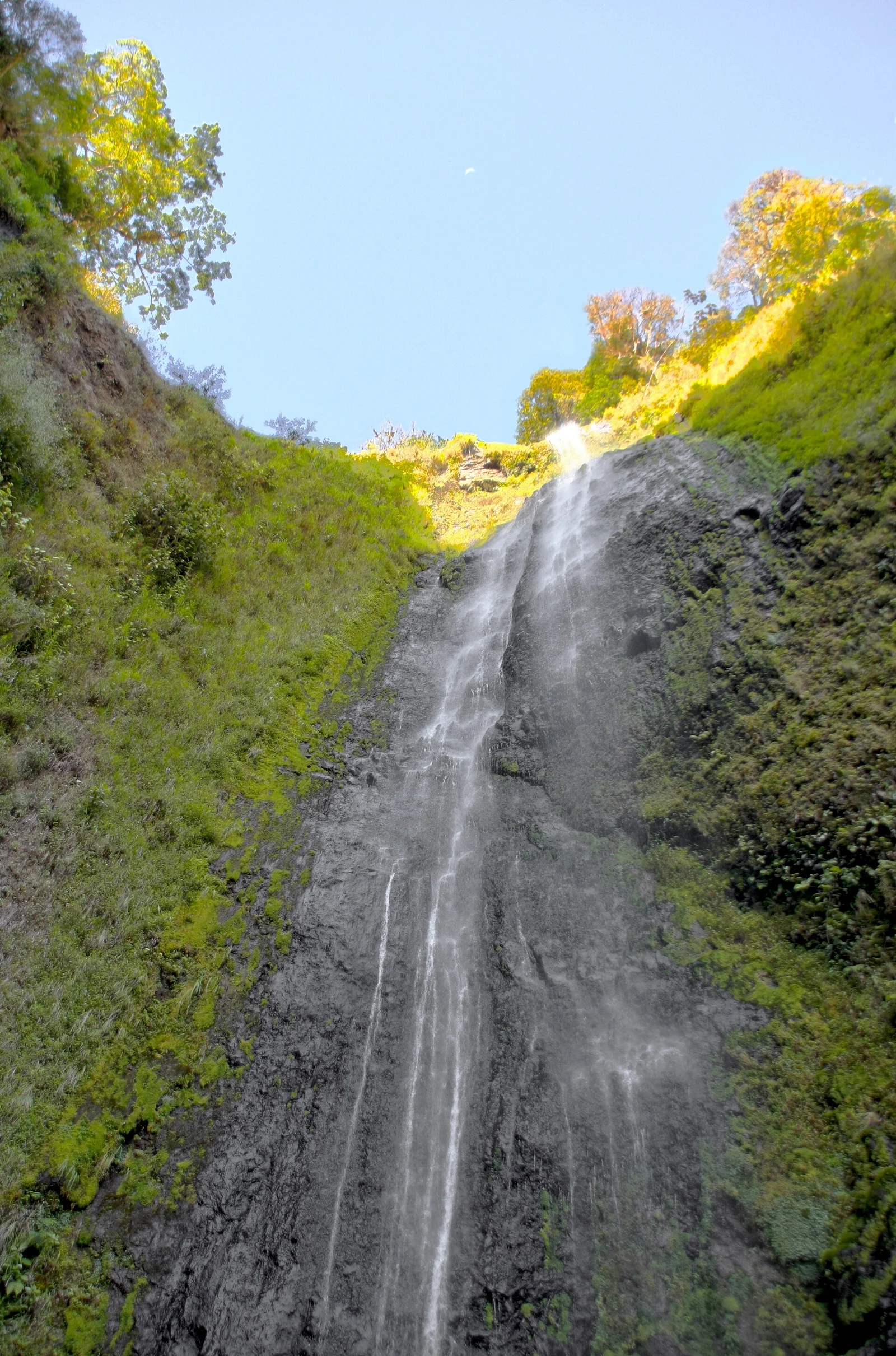 San Ramón waterfall on the slopes of Maderas